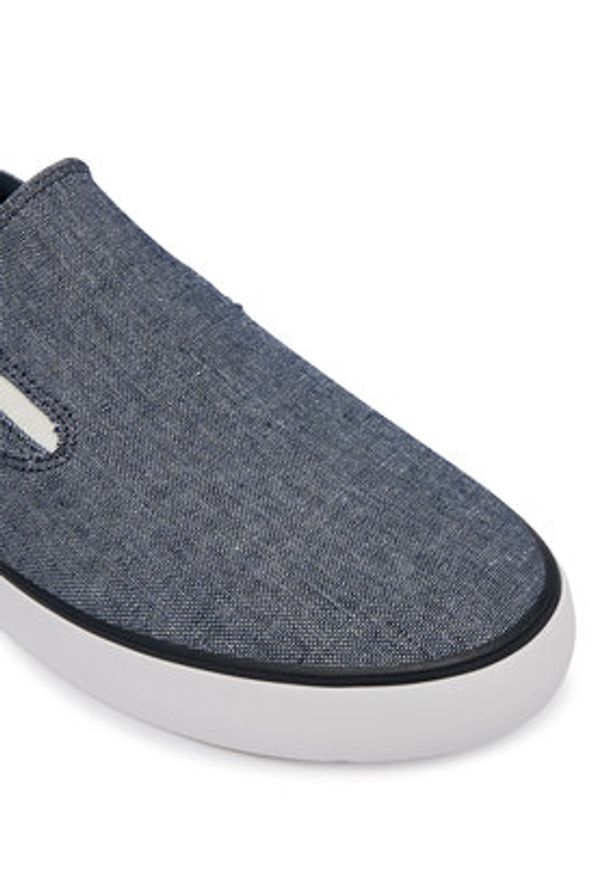 TOMMY HILFIGER - Tommy Hilfiger Tenisówki Harlem Core Ii Slip On Chambray FM0FM05819 Niebieski. Zapięcie: bez zapięcia. Kolor: niebieski. Materiał: materiał
