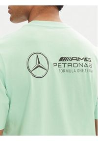 Adidas - adidas T-Shirt Mercedes - AMG Petronas Formula One Team Premium JY3033 Zielony Regular Fit. Kolor: zielony. Materiał: bawełna #3