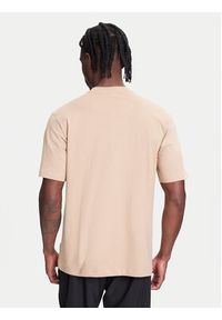 Adidas - adidas T-Shirt Essentials Linear JX5709 Beżowy Regular Fit. Kolor: beżowy. Materiał: bawełna #3