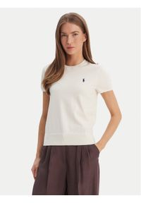 Polo Ralph Lauren T-Shirt 211971872003 Écru Slim Fit. Typ kołnierza: polo. Materiał: bawełna #1