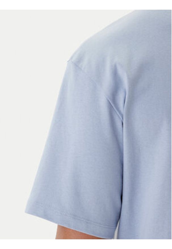 Hugo - HUGO T-Shirt Dapolino 50488330 Fioletowy Relaxed Fit. Kolor: fioletowy. Materiał: bawełna