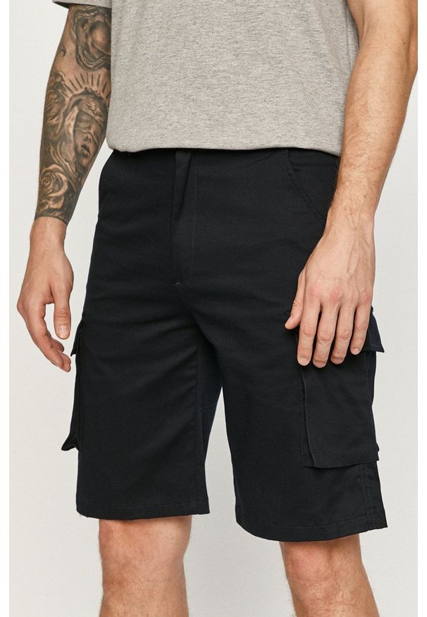 CATerpillar - Caterpillar - Szorty. Okazja: na co dzień. Kolor: niebieski. Styl: casual