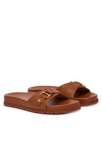 Lauren Ralph Lauren - LAUREN RALPH LAUREN Klapki 802982883001 Brązowy. Kolor: brązowy. Materiał: skóra #3