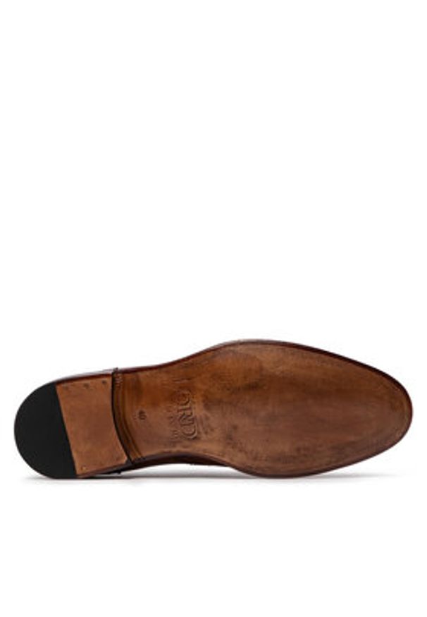 Lord Premium Półbuty Brogues 5501 Brązowy. Kolor: brązowy. Materiał: skóra
