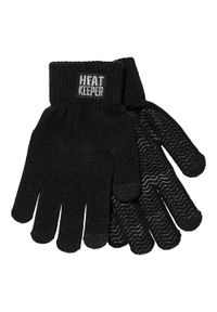 HEAT KEEPER - Dziane termiczne rękawiczki sportowe dla dzieci 1 para. Kolor: czarny. Sport: turystyka piesza