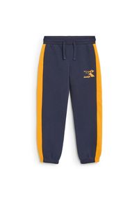 Diadora - Spodnie dresowe chłopięce DIADORA JB.PANTS CUFF TWISTER M. Kolor: niebieski. Materiał: dresówka. Sport: turystyka piesza