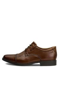 Clarks Półbuty Tilden Cap 261300967 Brązowy. Kolor: brązowy. Materiał: skóra #6