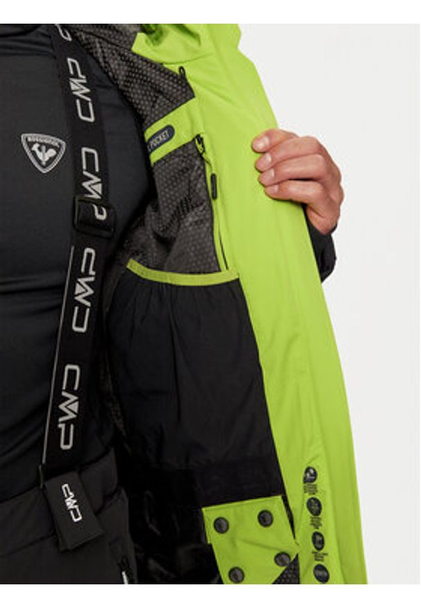 CMP Kurtka narciarska 34W4727 Żółty Regular Fit. Kolor: żółty. Materiał: włókno. Sport: narciarstwo