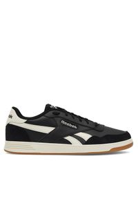 Reebok Buty Court Advance 100074282 Czarny. Kolor: czarny. Materiał: skóra