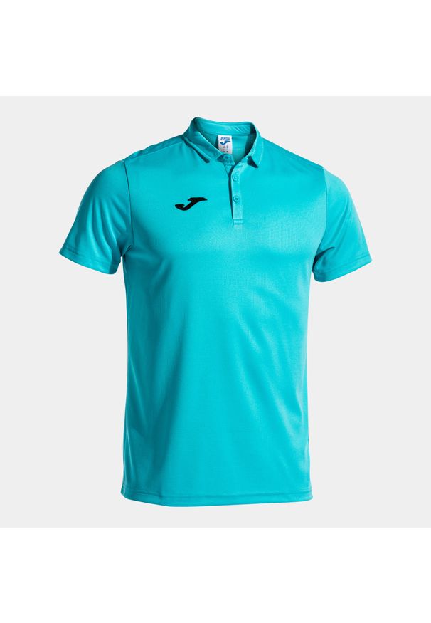 Polo Joma Hobby. Typ kołnierza: polo. Kolor: wielokolorowy, niebieski, zielony. Sport: piłka nożna