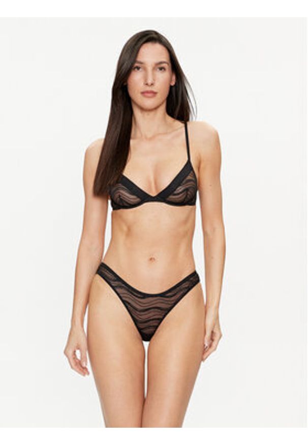 Calvin Klein Underwear Figi klasyczne 000QD3972E Czarny. Kolor: czarny. Materiał: syntetyk