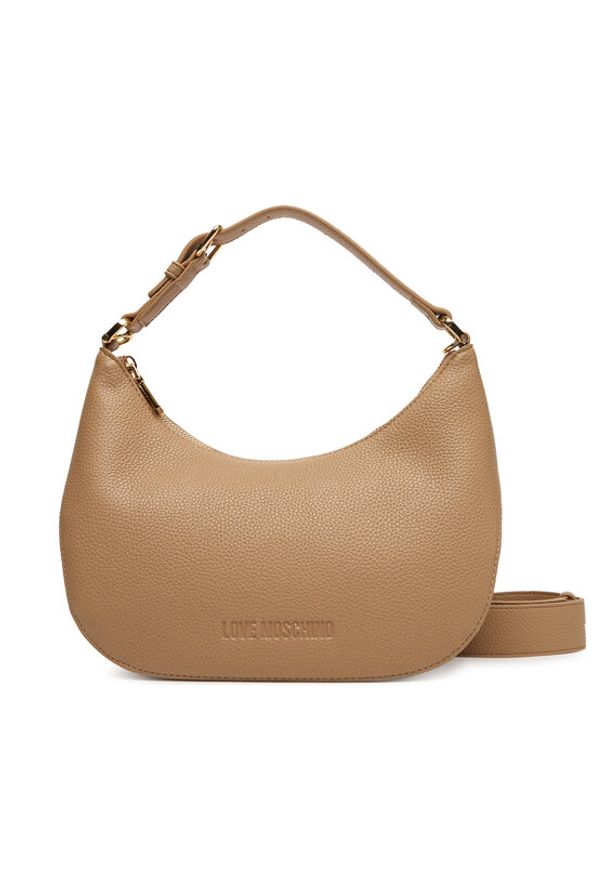 Love Moschino - LOVE MOSCHINO Torebka JC4018PP1NLT0104 Beżowy. Kolor: beżowy. Materiał: skórzane