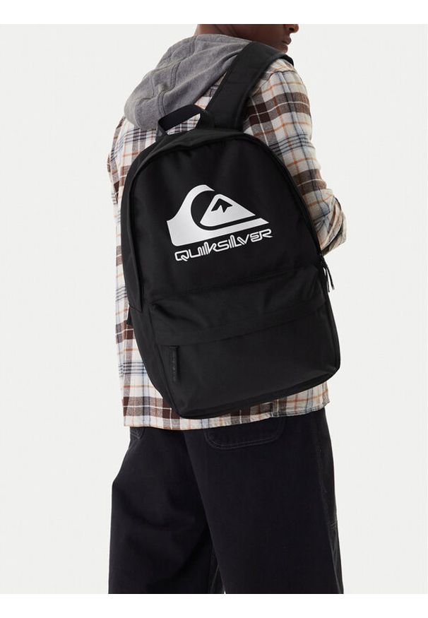 Quiksilver Plecak CWBEO-QUIC-F-004-09 Czarny. Kolor: czarny. Materiał: materiał