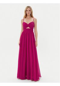 Hey Kyla Sukienka wieczorowa 5AH025HK Różowy Slim Fit. Kolor: różowy. Materiał: syntetyk. Styl: wizytowy