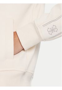 Guess Bluza V5BQ15 KCX22 Beżowy Regular Fit. Kolor: beżowy. Materiał: syntetyk #3