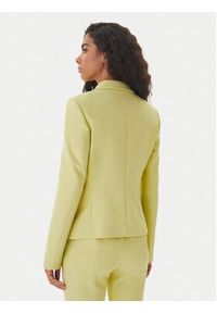 Hugo - HUGO Marynarka Agonia-1 50539976 Żółty Slim Fit. Kolor: żółty. Materiał: syntetyk #5