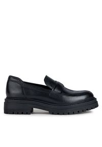 Loafersy Geox. Kolor: czarny