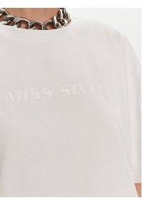 Miss Sixty T-Shirt 6L2SJ2120000 Biały Relaxed Fit. Kolor: biały. Materiał: bawełna #4