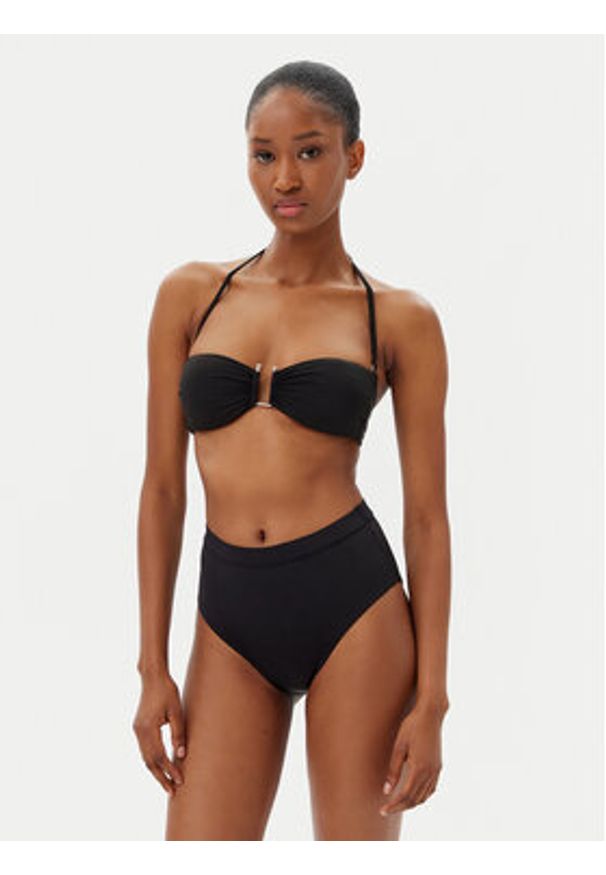 Max Mara Beachwear Góra od bikini Amelia 2516821199 Czarny. Kolor: czarny. Materiał: syntetyk