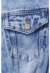 Answear Lab kurtka jeansowa answear.LAB X limitowana kolekcja festiwalowa BE BRAVE damska przejściowa. Kolor: niebieski. Materiał: jeans. Styl: wakacyjny #7