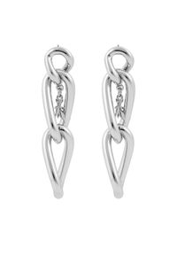 Kolczyki Patrizia Pepe. Materiał: srebrne. Kolor: srebrny #1