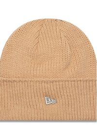 New Era Czapka Ne Wide Cuff Beanie 60565427 Beżowy. Kolor: beżowy. Materiał: materiał