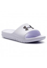 Under Armour - Klapki na co dzień na basen na plażę męskie UNDER ARMOUR. Okazja: na co dzień, na plażę. Kolor: biały. Styl: casual