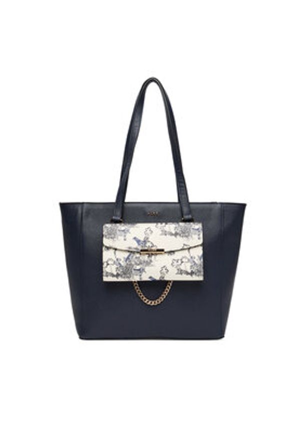 Aldo Torebka Manerelden 14091118 Granatowy. Kolor: niebieski. Materiał: skórzane