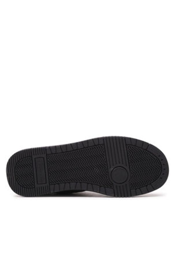 Trussardi Jeans - Trussardi Sneakersy 79A00844 Czarny. Kolor: czarny. Materiał: skóra