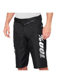 Spodenki rowerowe męskie 100% R-Core. Kolor: czarny. Sport: kolarstwo #1