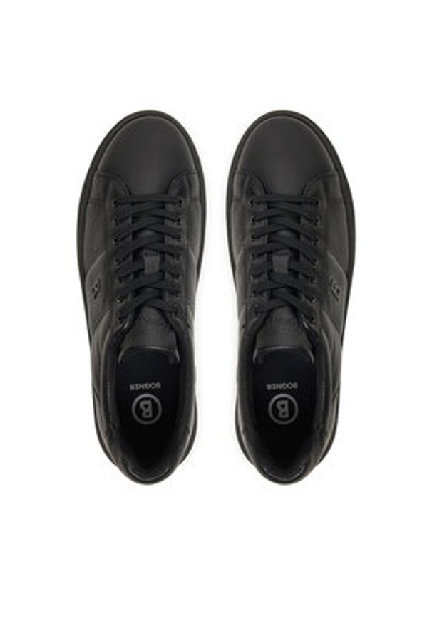 Bogner Sneakersy Milan 26 12540055 Czarny. Kolor: czarny. Materiał: skóra