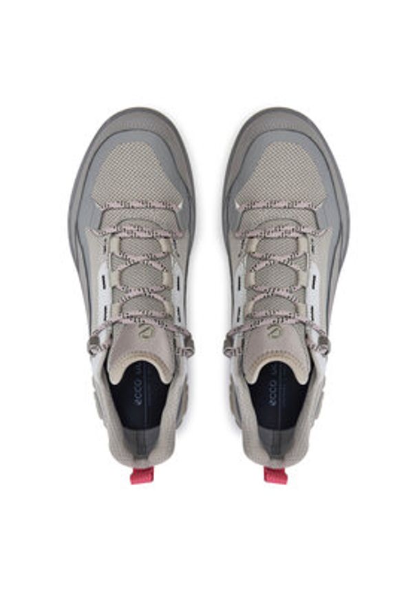 ecco - ECCO Trekkingi Ult-Trn W 82425361029 Szary. Kolor: szary. Materiał: skóra, nubuk
