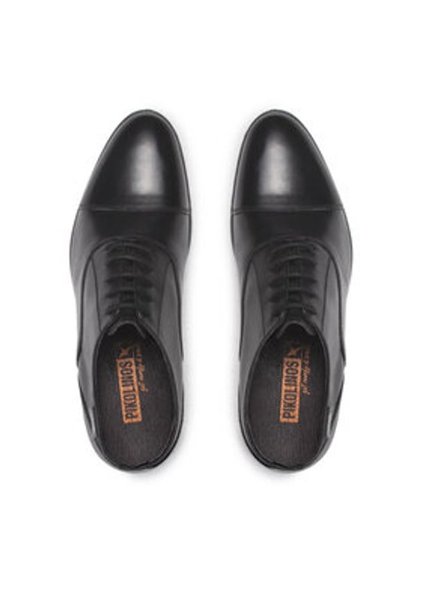 Pikolinos Półbuty M7J-4184 Czarny. Kolor: czarny. Materiał: skóra