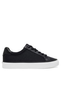 Calvin Klein Sneakersy Vulc Lace Up - Jacq HW0HW02412 Czarny. Kolor: czarny. Materiał: materiał