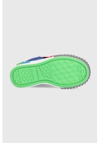 skechers - Skechers sneakersy dziecięce. Nosek buta: okrągły. Zapięcie: sznurówki. Kolor: niebieski. Materiał: guma. Szerokość cholewki: normalna #2