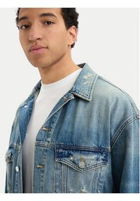 Tommy Jeans Kurtka jeansowa DM0DM22472 Niebieski Regular Fit. Kolor: niebieski. Materiał: bawełna #2