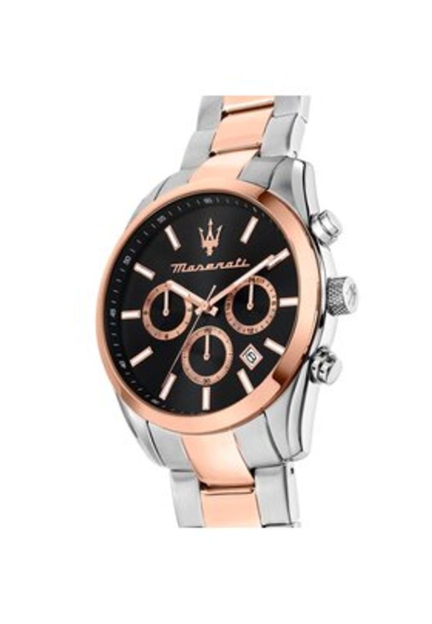 Maserati Zegarek Attrazione R8853151002 Srebrny. Kolor: srebrny