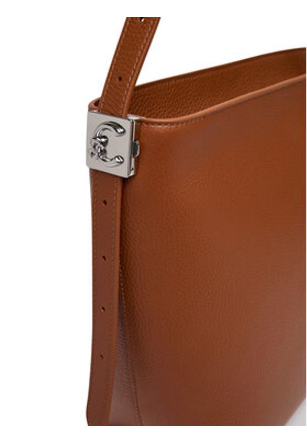 Coccinelle Torebka U4K Coccinelle C-Me Lock E1 U4K 13 02 01 Brązowy. Kolor: brązowy. Materiał: skórzane