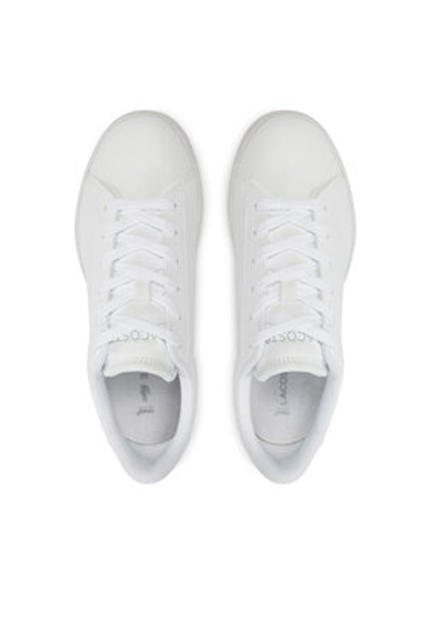 Lacoste Sneakersy Carnaby Set 224 3 Suj 7-48SUJ001321G Biały. Kolor: biały. Materiał: skóra