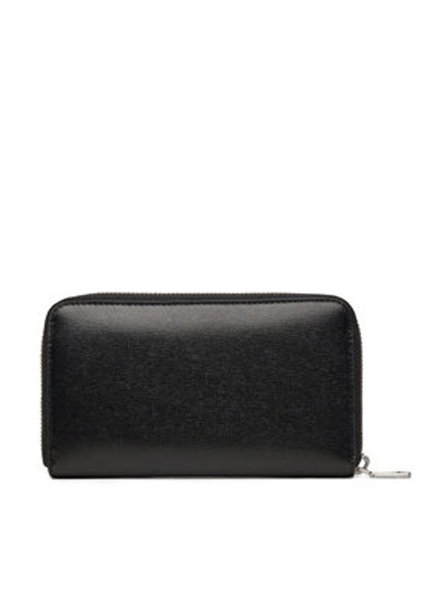 Guess Duży Portfel Męski SMLYSL LEA28 Czarny. Kolor: czarny. Materiał: skóra