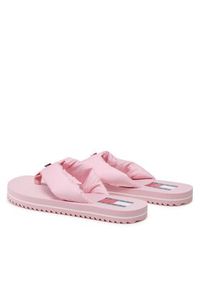 Tommy Jeans Japonki Flag Eva Beach Sandal EN0EN02111 Różowy. Kolor: różowy. Materiał: materiał #5