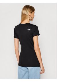 The North Face T-Shirt Easy NF0A4T1Q Czarny Regular Fit. Kolor: czarny. Materiał: bawełna