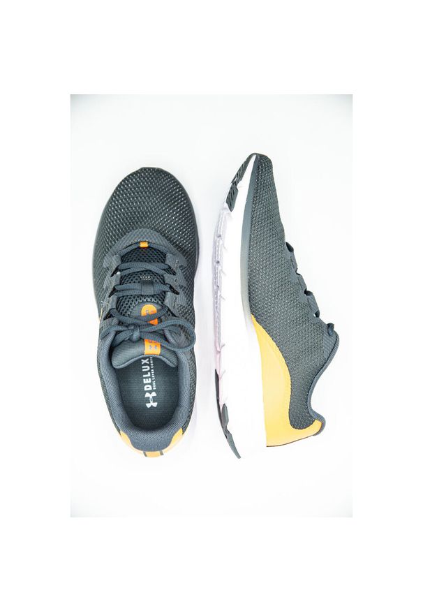 Buty Under Armour Charged Impulse 3, Mężczyźni. Kolor: szary. Materiał: materiał