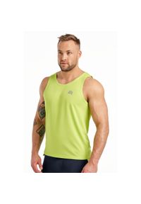 ROUGH RADICAL - Tank Top fitness męski Rough Radical Fine. Kolor: zielony, wielokolorowy, żółty. Sport: fitness