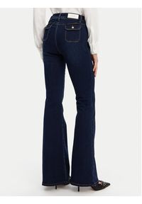 Gaudi Jeansy 511BD26002 Granatowy Flare Fit. Kolor: niebieski #5