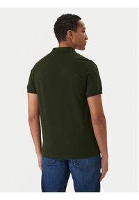 Tommy Jeans Polo DM0DM20676 Zielony Slim Fit. Typ kołnierza: polo. Kolor: zielony. Materiał: bawełna #5