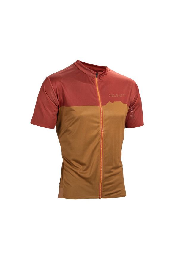 Koszulka rowerowa LEATT Jersey MTB Trail 3.0. Kolor: czerwony. Materiał: jersey