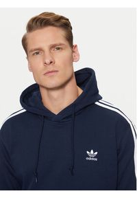 Adidas - adidas Bluza adicolor Classics 3-Stripes IL2489 Granatowy Regular Fit. Kolor: niebieski. Materiał: syntetyk, bawełna #3