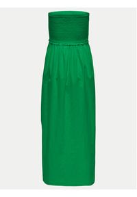 only - ONLY Sukienka letnia Claudia 15343044 Zielony Regular Fit. Kolor: zielony. Materiał: bawełna. Sezon: lato #4
