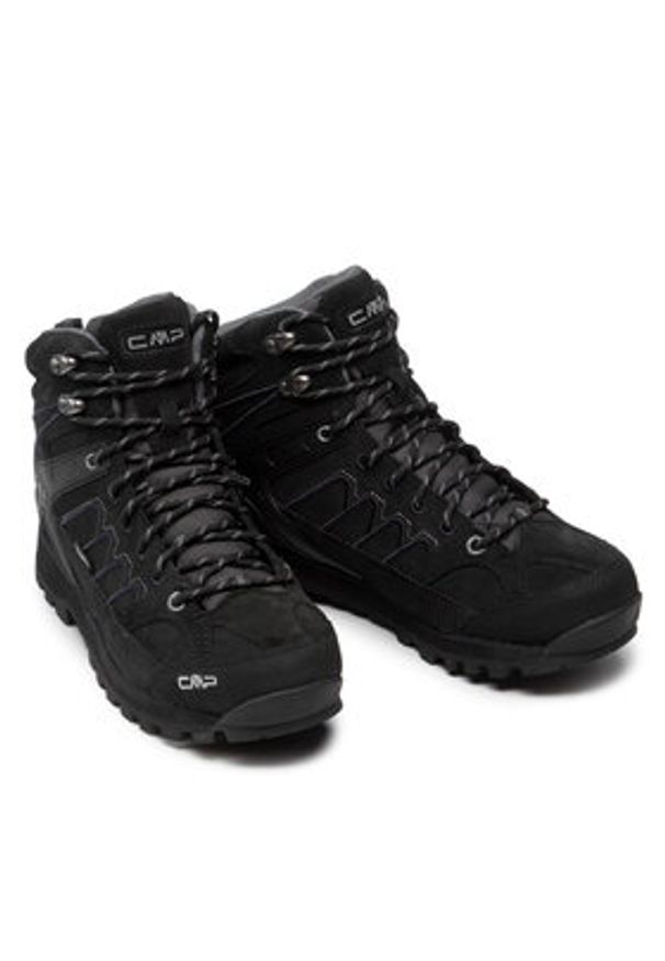 CMP Trekkingi Moon Mid Trekking Shoe Wp 31Q4797 Czarny. Kolor: czarny. Materiał: zamsz, skóra. Sport: turystyka piesza